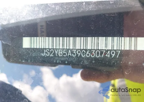 2012 Suzuki Sx4 Premium/Tech Valu Pkg (Nav) z USA, uszkodzony, nr VIN JS2YB5A39C6307497